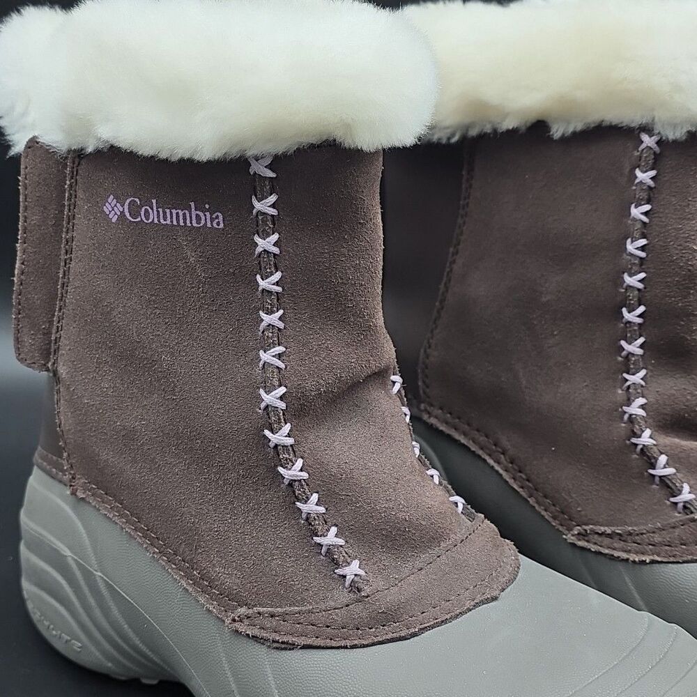 Columbia Sierra Flurry Winter Boots Thermolite Womens Sz 5 Big kids Size 3.5 - Picture 2 of 10